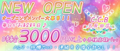 C.C.B(コミュニケーションバー)五反田店【公式求人情報】(五反田ガールズバー)の求人・バイト・体験入店情報