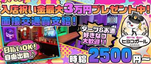 ヒヨコガール【公式求人情報】(神田ガールズバー)の求人・バイト・体験入店情報