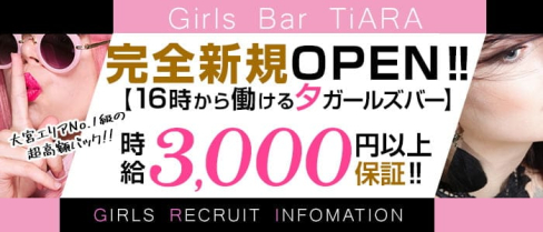 Girl's Bar TiARA(ティアラ)【公式求人・体入情報】(大宮ガールズバー)の求人・体験入店情報