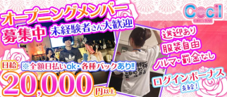 Girls Bar CECIL(セシル)【公式求人情報】