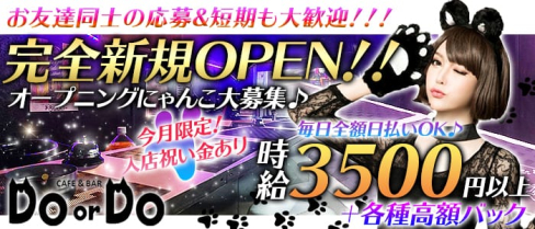 Girl's bar DO or DO(ドゥオアドゥ)【公式求人情報】(新橋ガールズバー)の求人・体験入店情報
