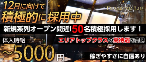 DIAMOND LILY(ダイアモンド リリー)【公式求人情報】(藤枝キャバクラ)の求人・バイト・体験入店情報