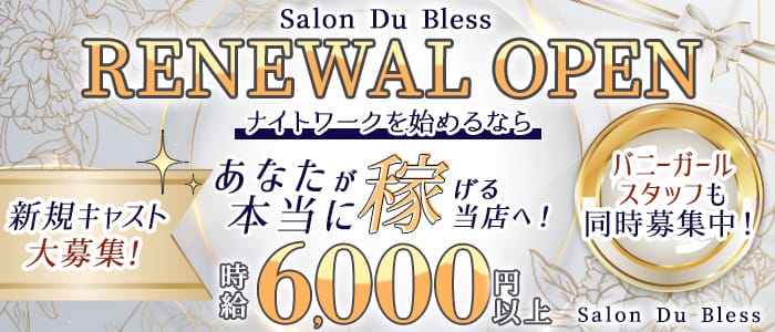 Salon Du Bless（サロンドブレス） 北新地ラウンジ 未経験募集バナー