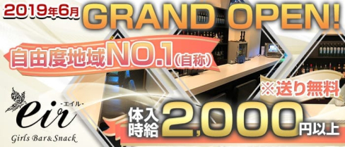Girl’s Bar&Snack eir (エイル)【公式求人情報】(八王子ガールズバー)の求人・バイト・体験入店情報