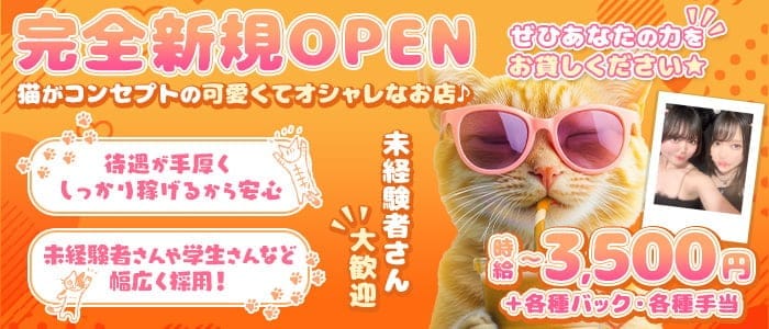 Oh! ニャン子倶楽部(天神ガールズバー)の求人・体験入店情報