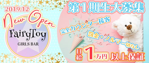 Girl's bar Fairy Toy(フェアリートイ)【公式求人情報】(錦糸町ガールズバー)の求人・バイト・体験入店情報