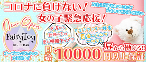 Girl's bar Fairy Toy(フェアリートイ)【公式求人情報】(錦糸町ガールズバー)の求人・体験入店情報