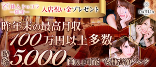 DAHLIA(ダリア)【公式求人・体入情報】(下通りキャバクラ)の求人・体験入店情報