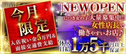 Girls Bar CHERYL(シェリル)【公式求人情報】(関内ガールズバー)の求人・体験入店情報