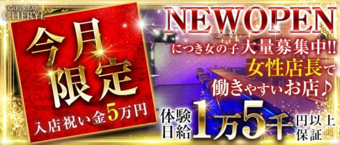 Girls Bar CHERYL(シェリル)【公式求人情報】(関内ガールズバー)の求人・体験入店情報