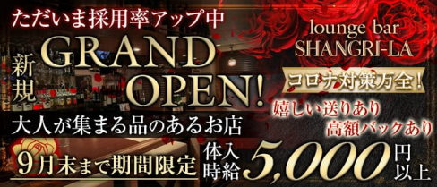 シャングリラ【公式求人情報】(荻窪ガールズバー)の求人・体験入店情報