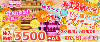 Girl's Bar マリーゴールド【公式求人・体入情報】(錦糸町ガールズバー)の求人・体験入店情報