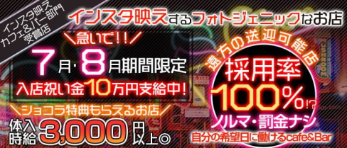【京王線桜上水駅】カフェ&バー ハニーラビット【公式求人・体入情報】(歌舞伎町ガールズバー)の求人・体験入店情報