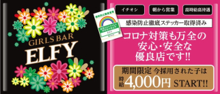 Girls Bar ELFY(エルフィ)【公式求人・体入情報】(赤羽ガールズバー)の求人・体験入店情報