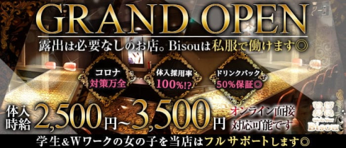 スタイリッシュCafé&Bar Bisou【公式求人・体入情報】(神田ガールズバー)の求人・体験入店情報