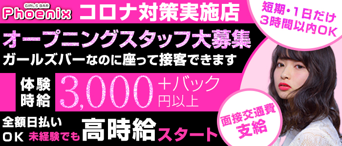 ガールズバー Phoenix(フェニックス)の求人情報