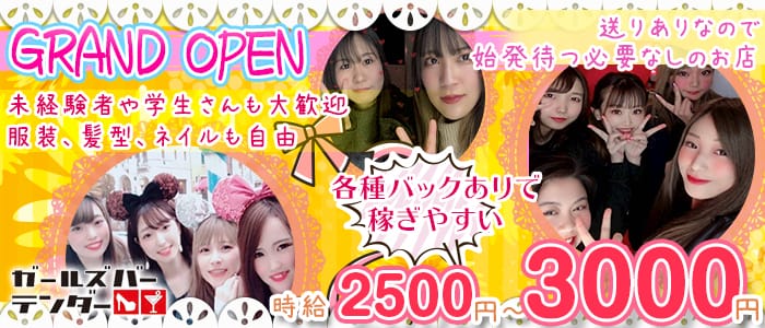 GIRLS BAR テンダーの求人情報