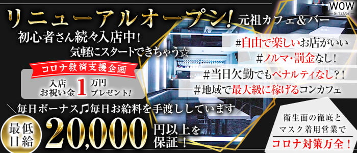 Girl's Bar WOW(ワオ)の求人情報