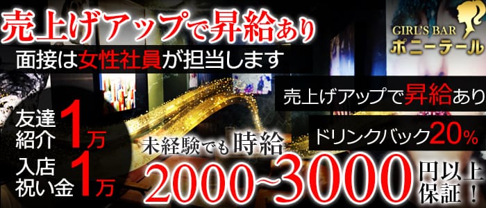 GIRLS BAR ポニーテールの求人情報