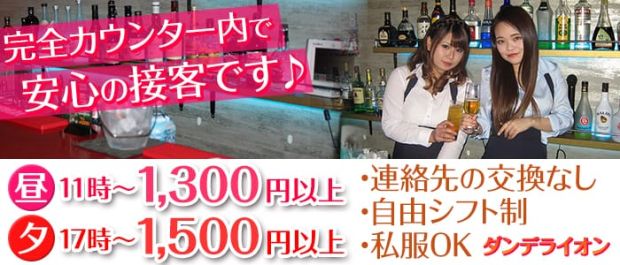 ダンデライオン 川崎 ガールズバー バナー
