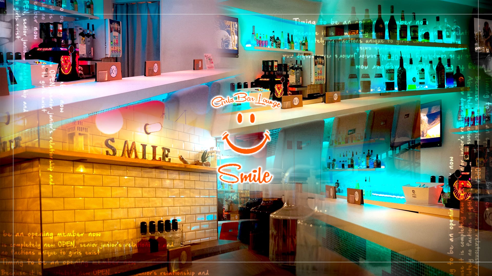 Girls Bar Lounge smile<スマイル> 上野 ガールズバー TOP画像