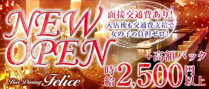 Bar Dining Felice<フェリーチェ>(五反田ガールズバー)のバイト求人・体験入店情報