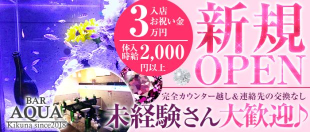 AQUA Girl's Bar菊名店<アクアガールズバー> 菊名 ガールズバー バナー