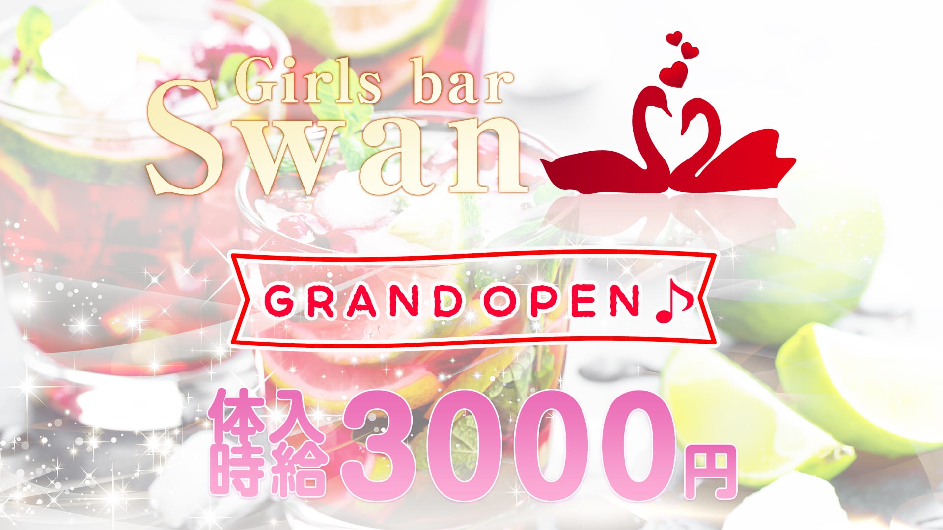 【鶴見】Girls bar Swan<スワン> 関内 ガールズバー TOP画像